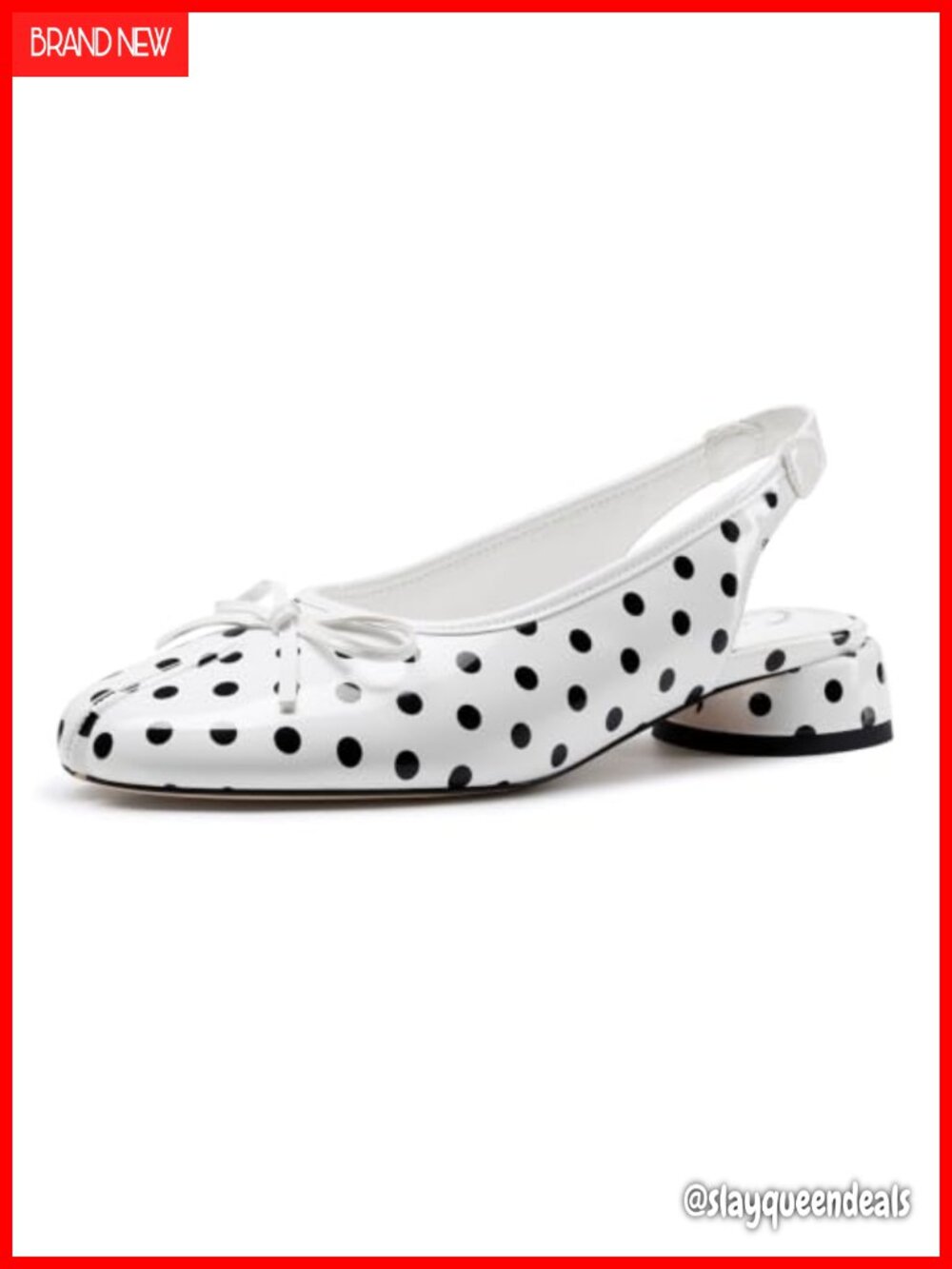 Faux Leather Tabi Split Toe Slingback Block Heel Pumps for Women